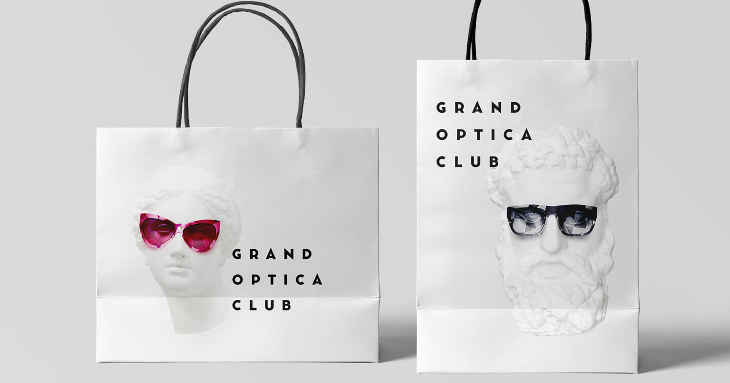 Розробка візуальної айдентики та корпоративного сайту для Grand Optica Club